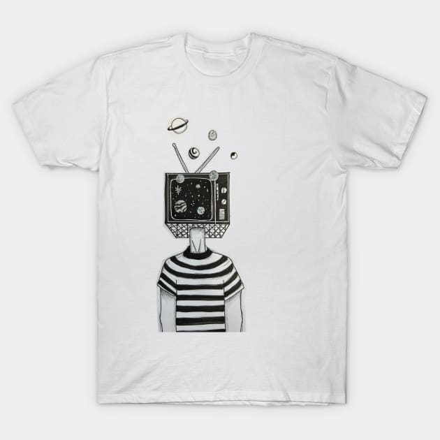 TV head T-Shirt by Nihakii